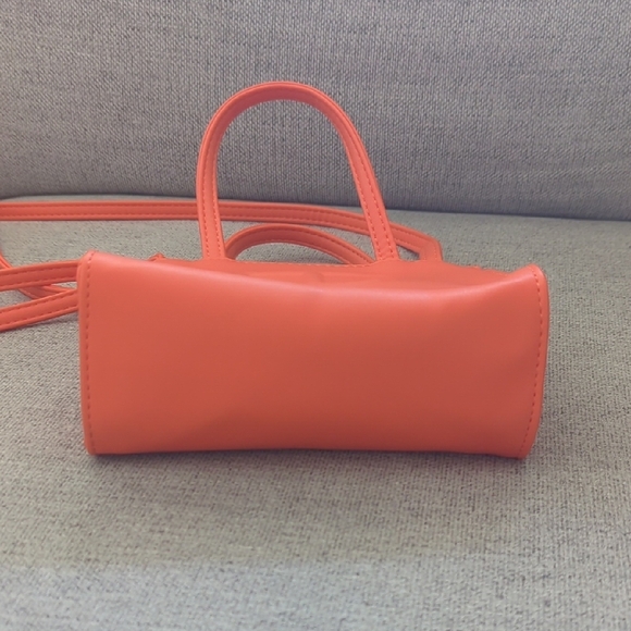 Telfar Orange Mini Bag Crossbody Structured - Picture 6 of 8